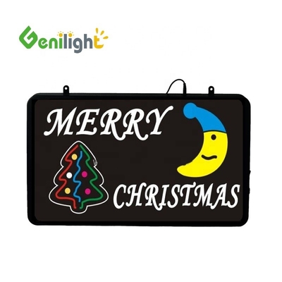 Sinal de luz de neon de Natal perfeito para decoração de janelas em qualquer ambiente