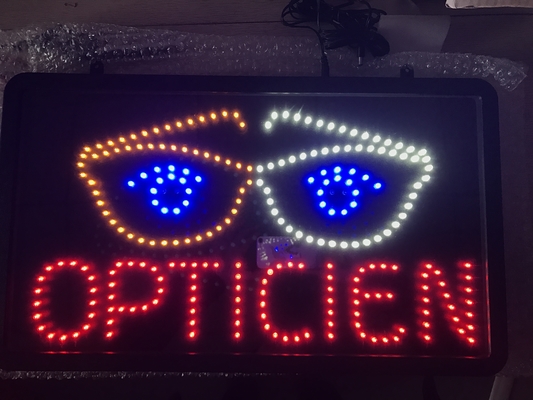 Pixel Pitch 22 * 13 polegadas LED Brow Threading Sign CE RoHS LVD Certificado para Interiores
