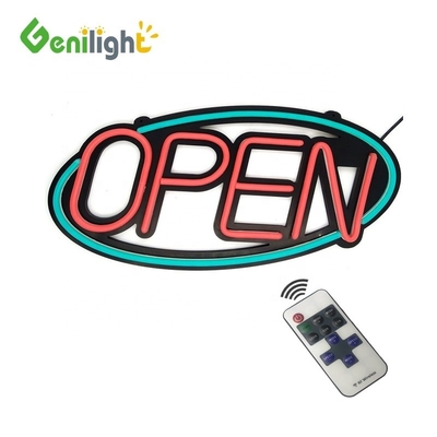 Superbrilho LED Neon iluminado sinal de luz 48 * 25cm com 10 tipos de função de mudança