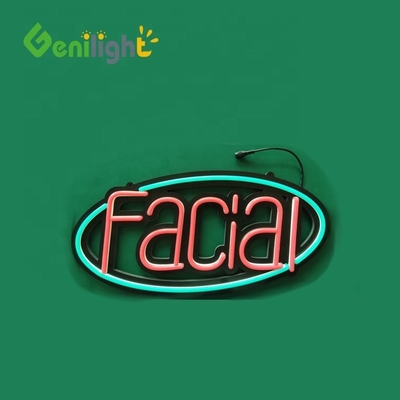 Superbrilho LED Neon iluminado sinal de luz 48 * 25cm com 10 tipos de função de mudança