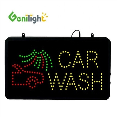 Genilight Indoor 56*33cm LED de alta luminosidade e baixa tensão sinal aberto com função RGB