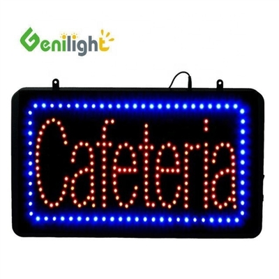 Design personalizado DC12V BURRITOS LED Neon Open Sign por Genilight IP Rating Profundidade de cor -