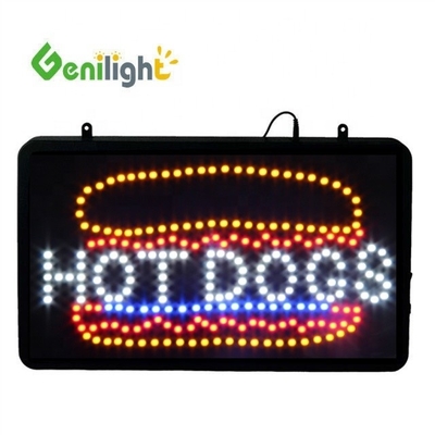 Relação de Contraste Genilight Indoor 22*13inch LED Cafe Open Sign com e Poupança de Energia