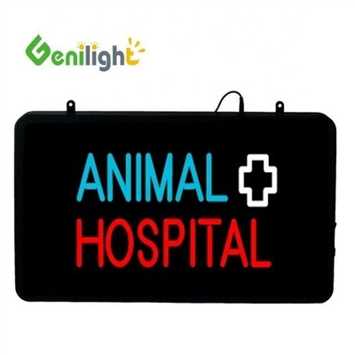 ABS de molde aberto Outframe Genilight 56*33 cm ANIMAL HOSPITAL LED Neon Sign Para decoração de parede