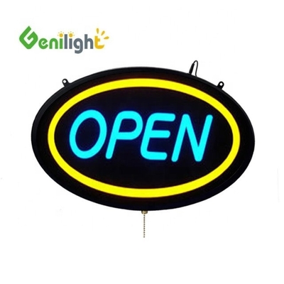Window Hanging Led Neon Open Sign com brilho personalizável e função SDK