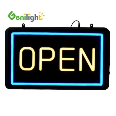 Window Hanging Led Neon Open Sign com brilho personalizável e função SDK