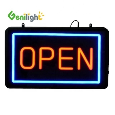Window Hanging Led Neon Open Sign com brilho personalizável e função SDK