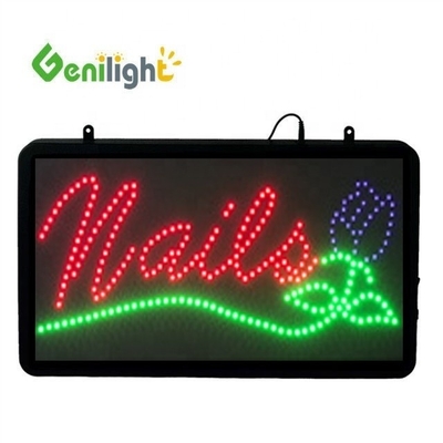 Brilho Genilight Indoor 56*33cm Super Brilho Custom LED Open Display LED Sign