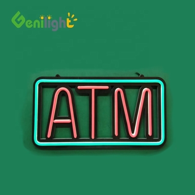 56*33 Tamanho do painel LED sinal acrílico/ ATM LED placa de sinal com ABS Outframe Craftsmanship