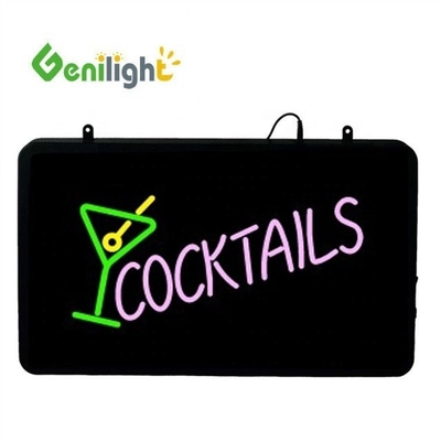 LED sinal de luz de néon para bares e pubs cerveja fria vendida aqui adaptador de alimentação 25 C