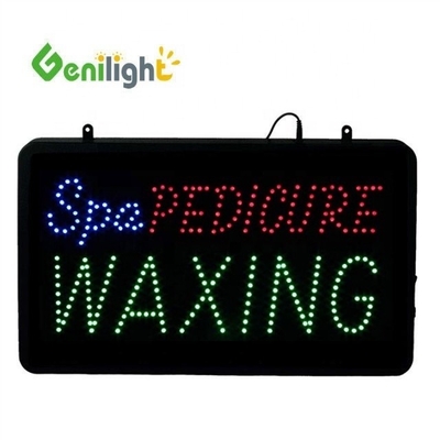 CE RoHS Indoor 56*33cm Genilight Sem Vacância Flash LED Open Sign Programmable LED Sign