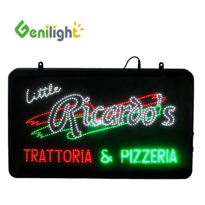 Genilight Indoor 56 * 33cm LED sinais para loja brilho e jóias em diferentes modos