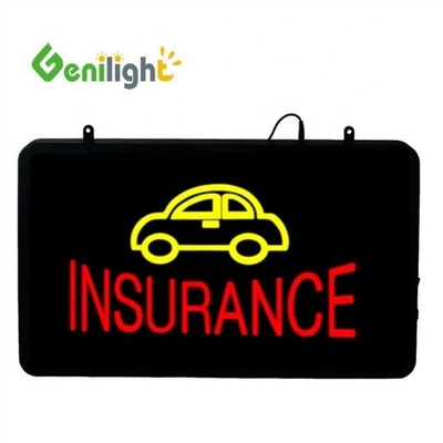 Genilight Indoor 56 * 33cm LED sinais para loja brilho e jóias em diferentes modos