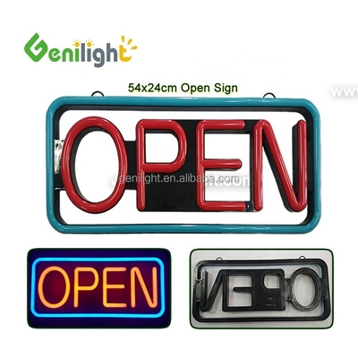 Indicação de neon personalizada acrílica de luz LED Consumo de energia 1 12V LED 3 tipos de função de mudança