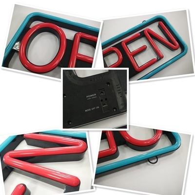 Indicação de neon personalizada acrílica de luz LED Consumo de energia 1 12V LED 3 tipos de função de mudança