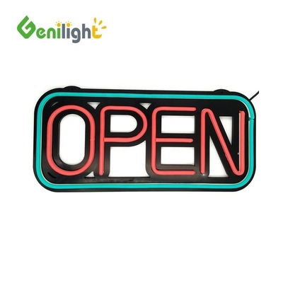 AC 110 V-240 V Voltagem Multicolor LED Sinais de Neão Aberto com Fornecimento de Energia e Design Personalizado
