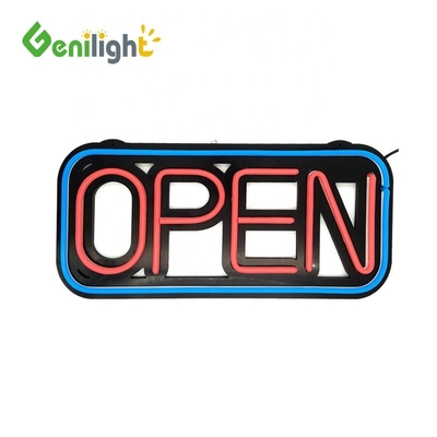 AC 110 V-240 V Voltagem Multicolor LED Sinais de Neão Aberto com Fornecimento de Energia e Design Personalizado