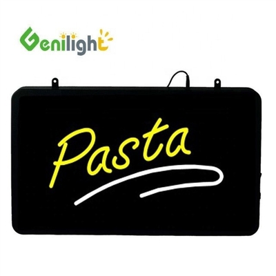 Genilight 56*33cm Eletrônico DC12V Donuts Animação LED sinal de neon para loja de sobremesas