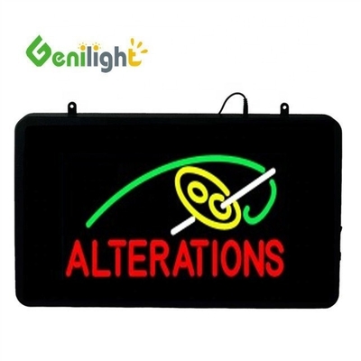 Genilight 56*33cm Eletrônico DC12V Donuts Animação LED sinal de neon para loja de sobremesas