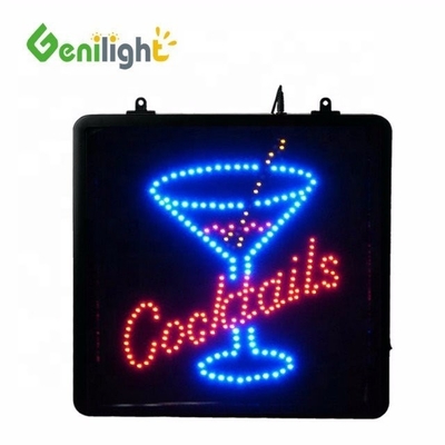 FULL COLOR Indoor Acrylic Custom Led Beer Neon Sign Com Função de Animação