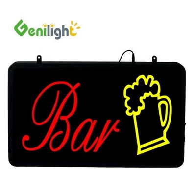 FULL COLOR Indoor Acrylic Custom Led Beer Neon Sign Com Função de Animação