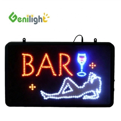 FULL COLOR Indoor Acrylic Custom Led Beer Neon Sign Com Função de Animação