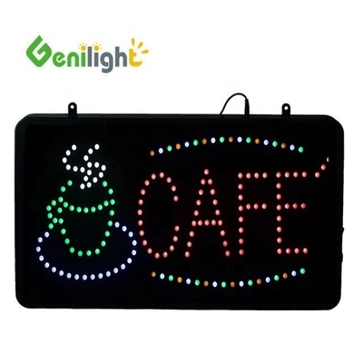 Tratamento Médico Boa luz LED Neon Animação sinal aberto com 2 tipos de funções de mudança