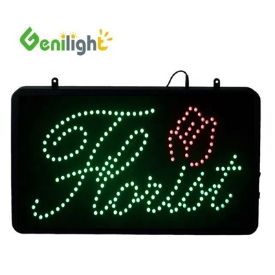 Genilight LED Flowers Open Neon Sign Aumente a estética da sua floristeria com este sinal