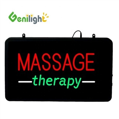 Genilight 22 * 13 polegadas CE RoHS acrílico massagem terapia sinal de néon ideal para salão de massagem