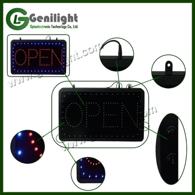 Iluminação LED de forma personalizada Pizza sinal de exibição para a janela da loja em material de PC