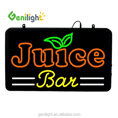 GLT-LSN5633-016 Neon da Barra de Suco Publicitário Sinalização de Janela com 5 mm ou 8 mm LED Fonte de Luz