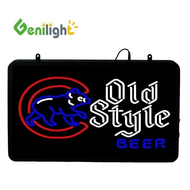 Tabela de neon LED personalizada para tabuleiro da frente da loja de bares