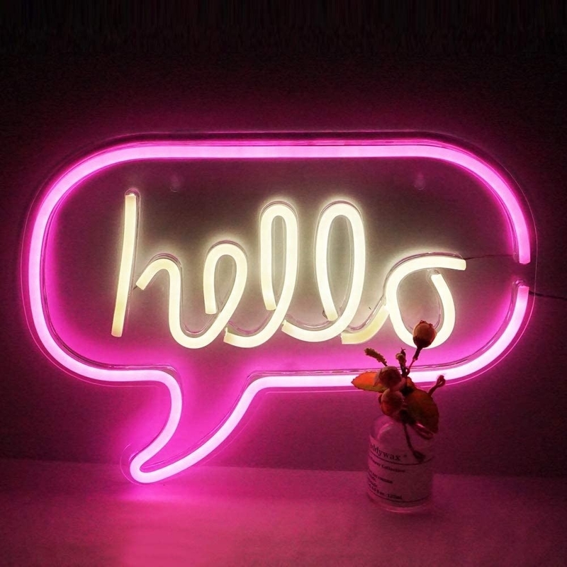 Consumo de energia 1 Lâmpada de sinal de luz de neon personalizada para bar vidro real cama decoração de parede sala