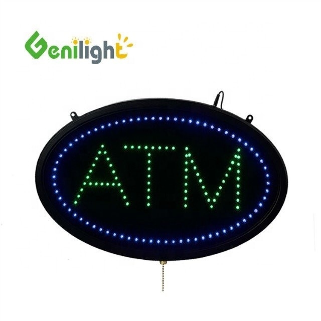 Energia poupança LED ATM carta sinalização com Border Light Power Certificate CE RoHS LVD etc Duração de vida horas -