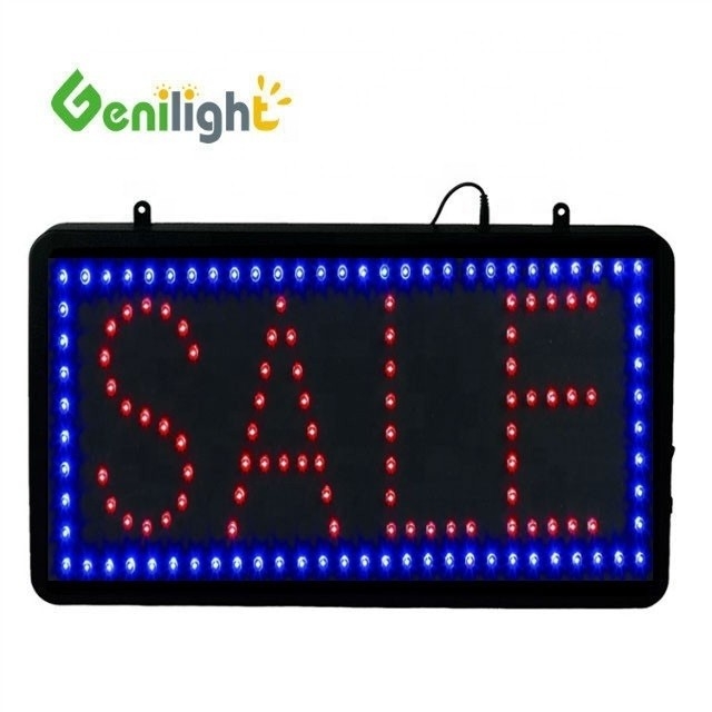 SDK Função Genilight Super Brilho Custom LED VENDA Display aberto LED sinal para loja