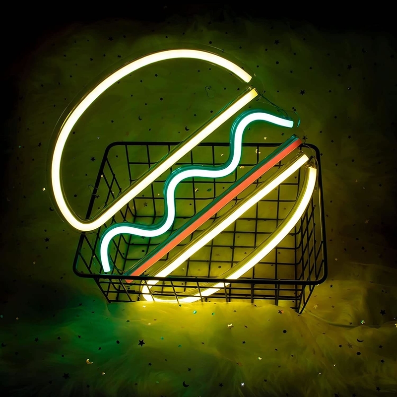 Tabela de abertura de neon LED personalizada para decoração de parede 1 Consumo de energia