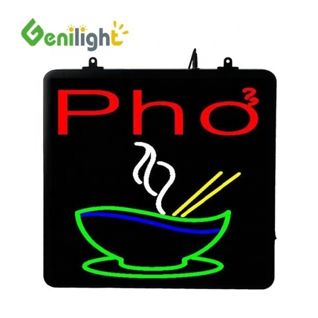 Remote sem fio LED Neon Light Pho Sign com Painel de Função de Display de Animação Tamanho 53 * 45