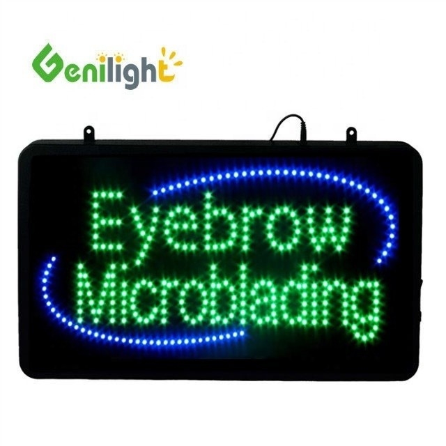 Pixel Pitch 22 * 13 polegadas LED Brow Threading Sign CE RoHS LVD Certificado para Interiores