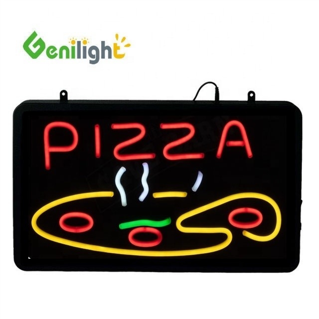 High Resolution Genilight 22*13inch PIZZA Logo LED Neon Sign com CE RoHS do Original