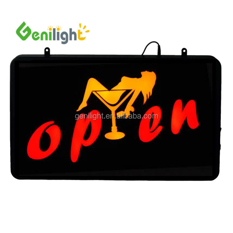Pub Bar Club LED Light Sign com 50000 horas de vida útil e atraente